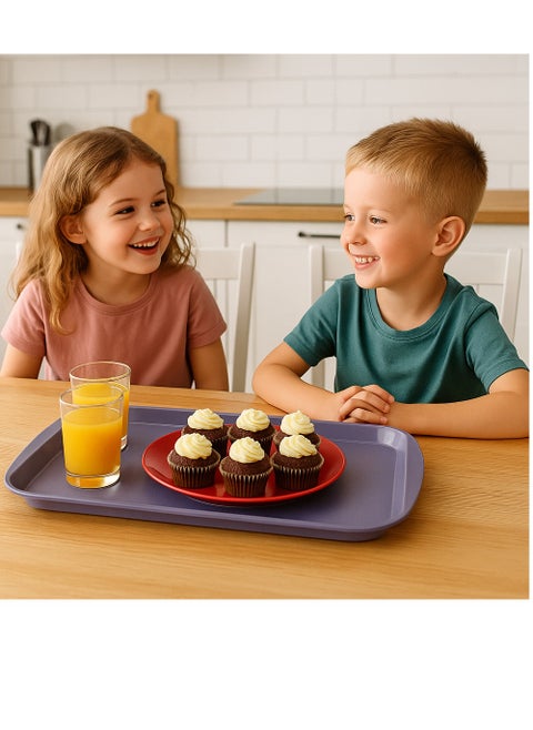 Multi-purpose serving tray - scratch-resistant, practical, and timeless - multi-colored - code 613 - size 31*44 cm