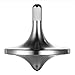CHEETOP Stainless Steel Spinning Top Premium Exquisite Perfect Balance Well Made Metal Desk EDC Little Fidget Toy Spin Long Time Over 6 Minutes Great Value Silver Large Diameter 34mm - Image 2