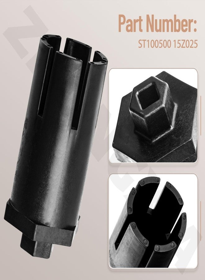 ZHONGXIA مفتاح إزالة الخراطيش ZHONGXIA ST100500 15Z025 متوافق مع Flushmate، للاستخدام الخارجي ومتاجر الإصلاح والأجهزة، مجموعة واسعة من التطبيقات - Image 3