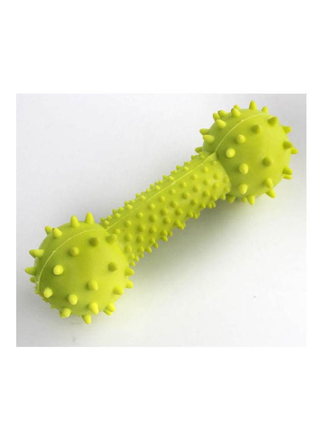 NIBEMINENT Dog Chew Toy Bone Shaped Pet Rubber Durable Chewing Toys For Multicolour