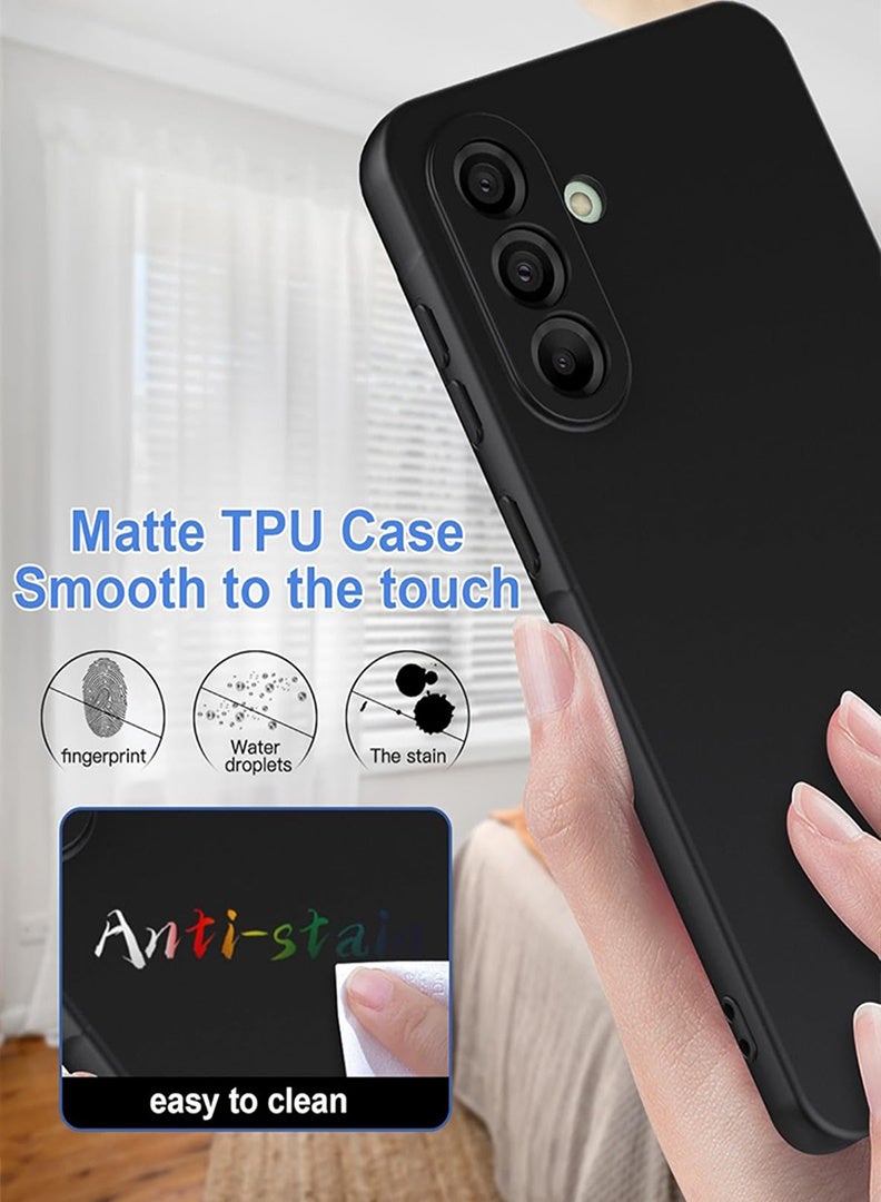 Case Up Compatible with A26 Case, Premium Matte PC [Soft Anti-Scratch] Shockproof Protective Slim Phone Cover for A26 2025, Black - Image 4
