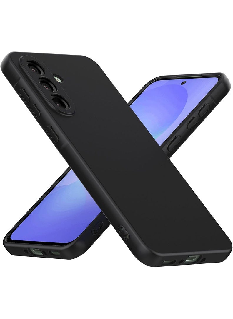 Case Up Compatible with A26 Case, Premium Matte PC [Soft Anti-Scratch] Shockproof Protective Slim Phone Cover for A26 2025, Black - Image 1