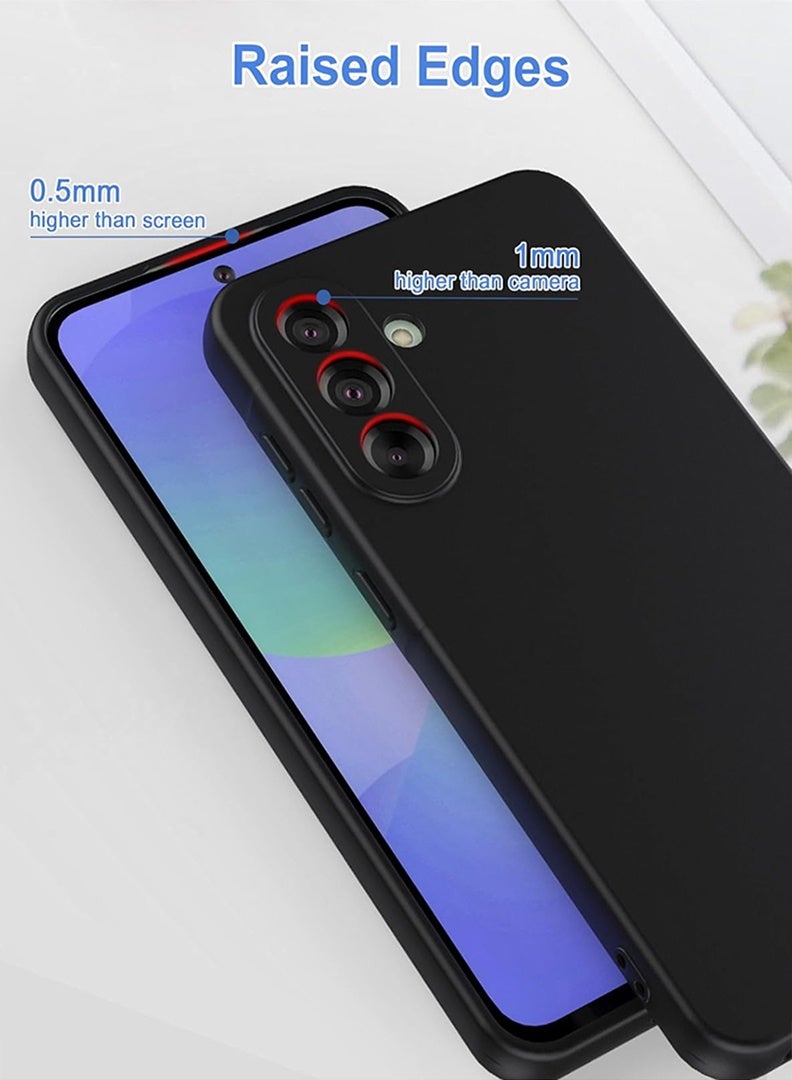 Case Up Compatible with A26 Case, Premium Matte PC [Soft Anti-Scratch] Shockproof Protective Slim Phone Cover for A26 2025, Black - Image 3