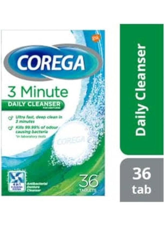 COREGA Full Denture Cleansing, 36 Tablets - Image 2