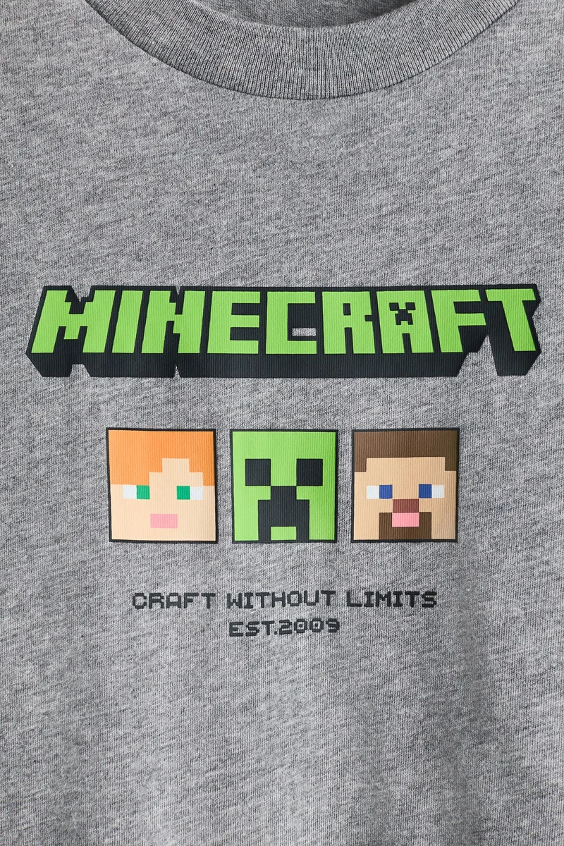 H&M Printed oversized T-shirt