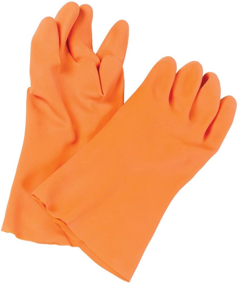 M-D Building Products 49142 Heavy Duty Grouting Gloves - Orange - Image 2