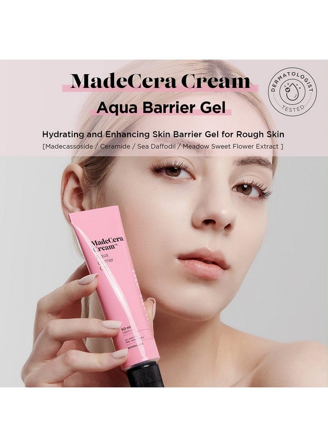 BEISIKS Skinrxlab Made Cera Cream Aqua Barrier Gel - Hydrating And Skin Barrier Face Gel Moisturizer With Cica And Ceramide, Skin Radiance And Tightening Facial Gel Cream For Oily Skin 50Ml  - Image 2