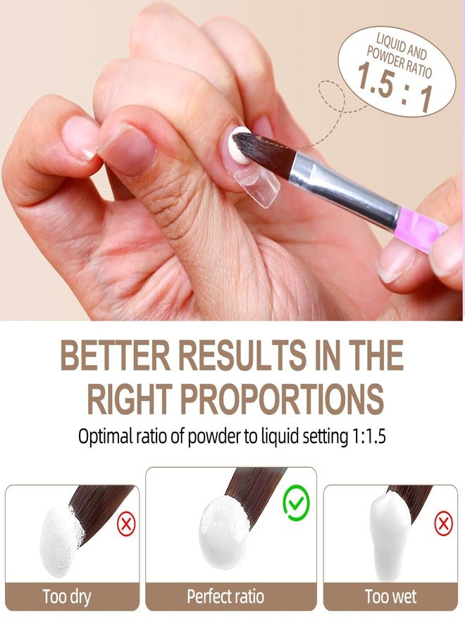 MAJOR DIJIT Acrylic Nail Kit Set for Beginners with Everything Acrylic Powder Nail Drill Lamp Starter Kit with False Nail Tips Nail Art Decoration Tools for Home Salon Gifts - Image 5