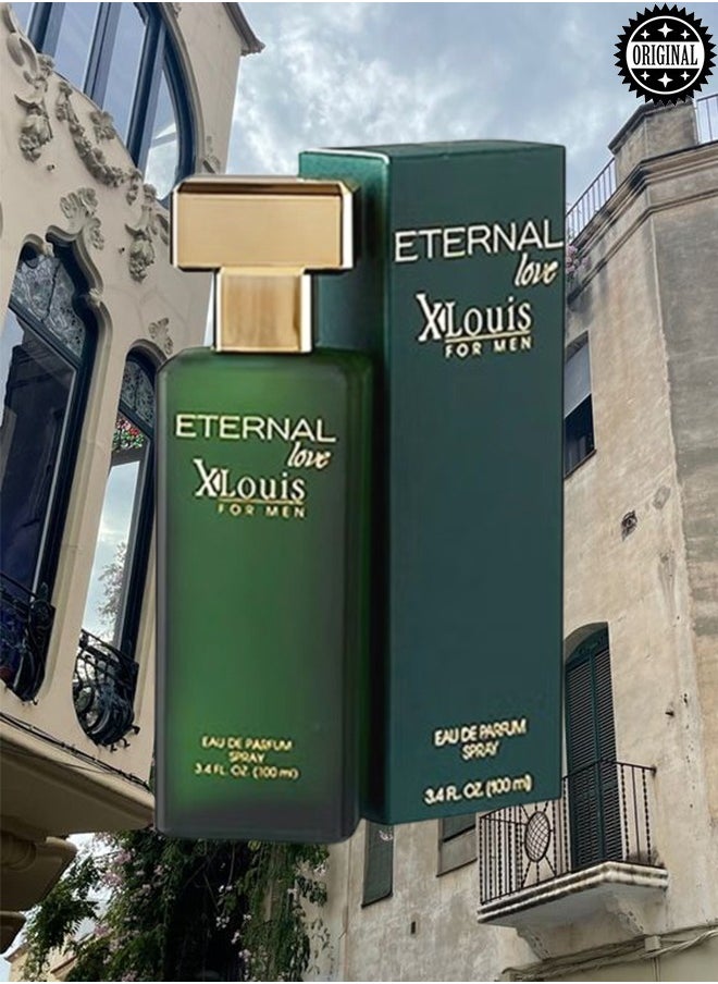 Eternal love 6 Pieces Original Eternal Love Xlouis Perfume For Men 100ml EDP  - Image 2