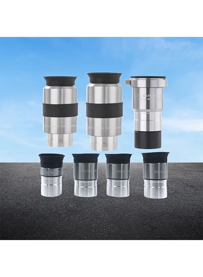 25mm عدسة فلكية سلسلة ذهبية ملحقات التلسكوب الفضي - Image 2