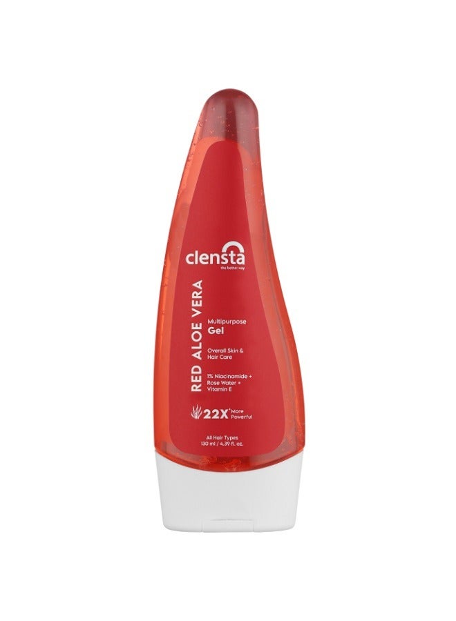 Clensta Red Aloe Multi Purpose Gel 130ml - Image 1