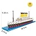 Aningde 2035 Pcs Titanic Architecture Micro Building Bricks Model Kit for Adults Detailed Architectural Display Model Ages 14 - Image 4