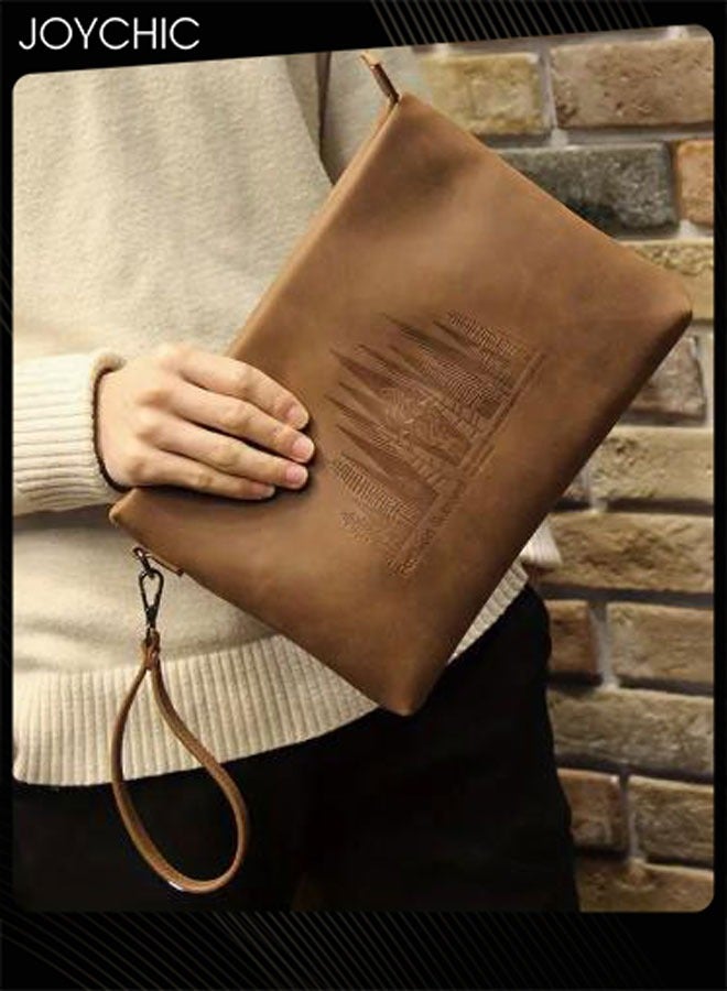 Joychic حقيبة كلتش خفيفة الوزن للرجال نسخة كورية قابلة للحمل ومقاومة للماء للاستخدام اليومي - Image 1