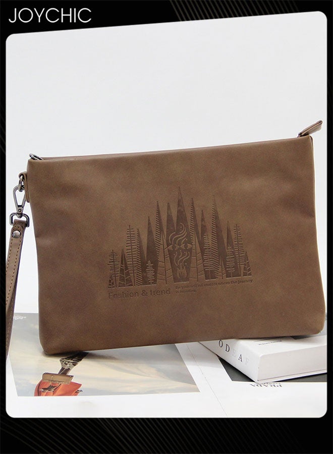 Joychic حقيبة كلتش خفيفة الوزن للرجال نسخة كورية قابلة للحمل ومقاومة للماء للاستخدام اليومي - Image 2