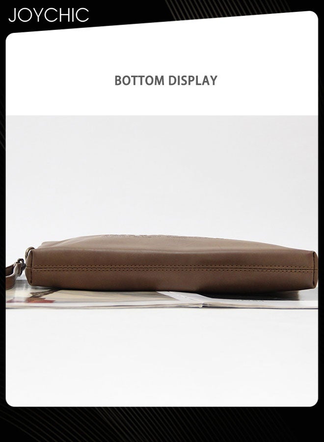 Joychic حقيبة كلتش خفيفة الوزن للرجال نسخة كورية قابلة للحمل ومقاومة للماء للاستخدام اليومي - Image 4