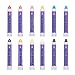SAKURA SOLID MARKER SAKURA Solid Paint Markers 12 Assorted Permanent Marker Paint Pens 2 Black 7 Assorted Colors 3 Fluorescent Pens For Window Wood Glass 12 Pack - Image 3