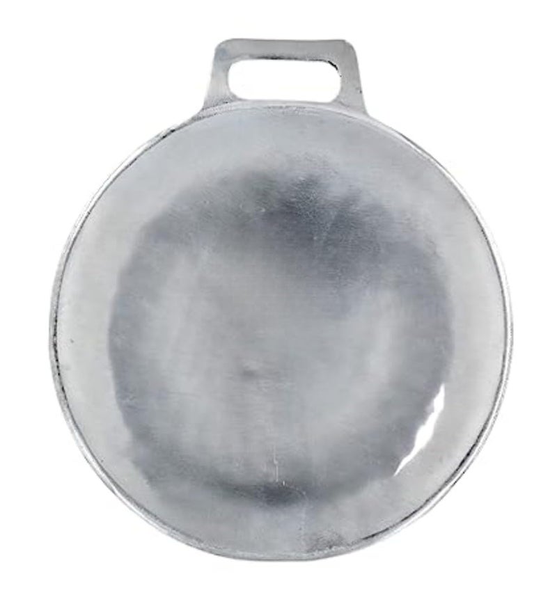 CHILLATAI Chapathi/Dosa/Aluminium Tawa for Making Roti Other Flat Dishes Making Kitchen Tool 11 inch (28 cm) with Free Wooden Oil Spreader - Image 3
