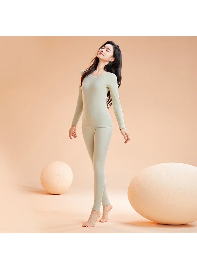 Fentengcare Women's Thermal Underwear, Thick Warm Anti-cold Yang Ion High-elastic Slim Base Layer Autumn Top And Pants Set, Christmas Gift - Image 1