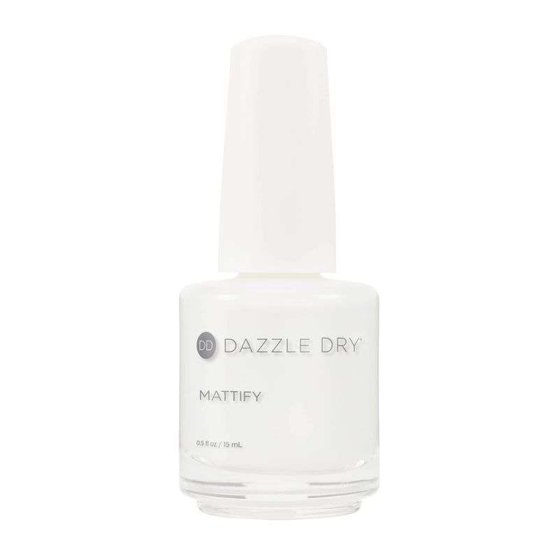 Dazzle Dry Step 4 - Mattify Top Coat, Fast Drying, 0.5 oz (15 ml) - Image 1