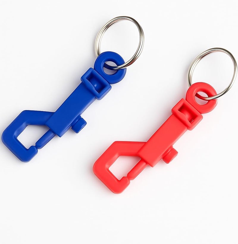 Fitto 2 Pieces Key Chain, 70mm - Stylish and Durable Keychain for Everyday Use - Image 1