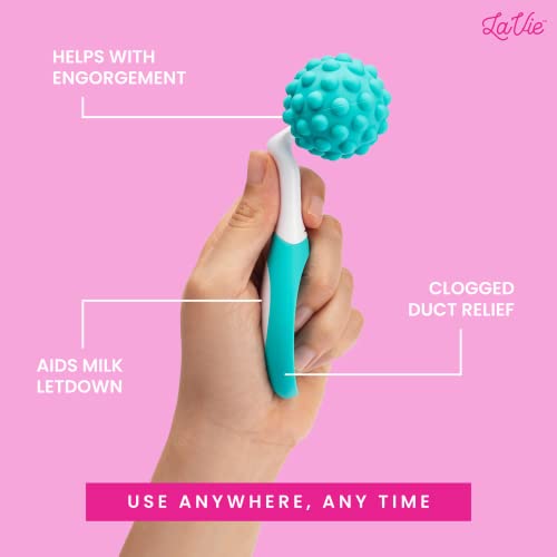 LaVie 5-in-1 Lactation Massager Roller, Manual Massage Roller, Breastfeeding Tool to Improve Milk Flow, Discomfort, Breast Massage, Medical Grade - Image 5