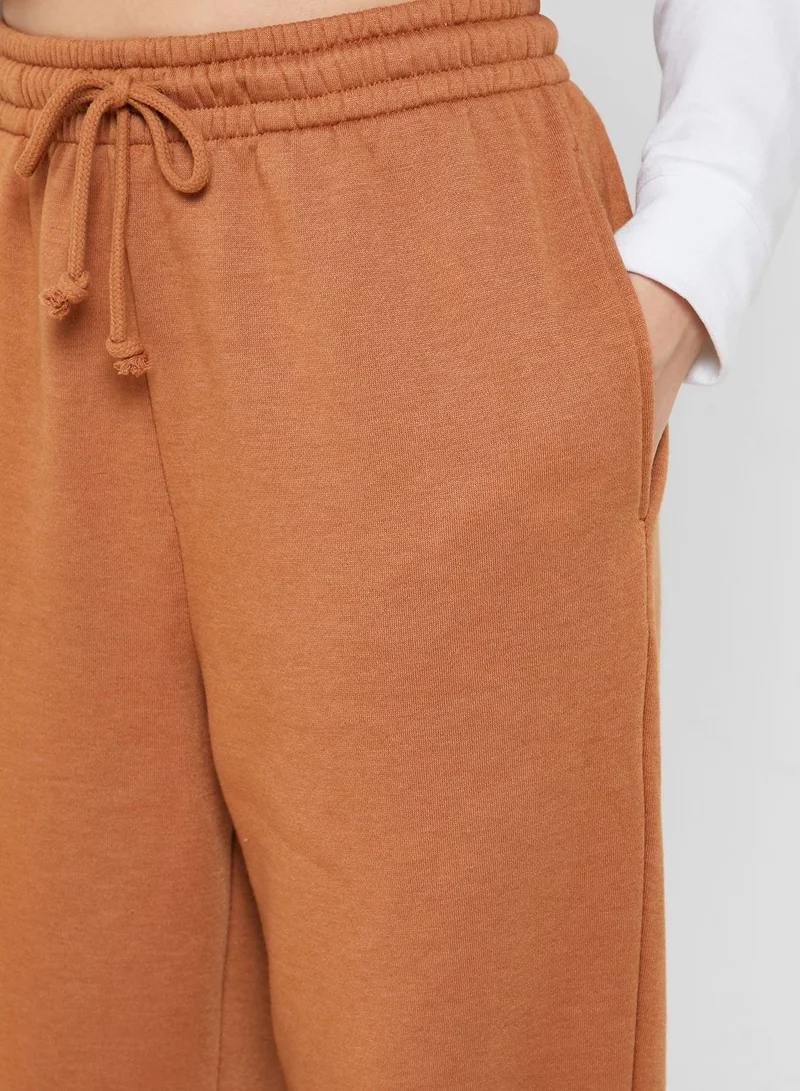 Topshop Petite Wide Leg Joggers