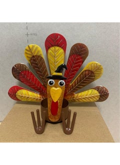 Thanksgiving Turkey Candle Holder  New Thanksgiving Turkey Candle Holder
