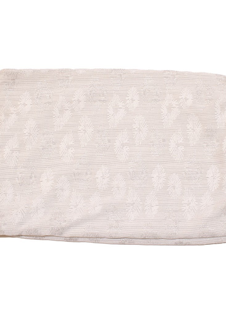 Rosh Embroidered Sparkle Shining Soft Silk Hijab Scarf  - Image 3