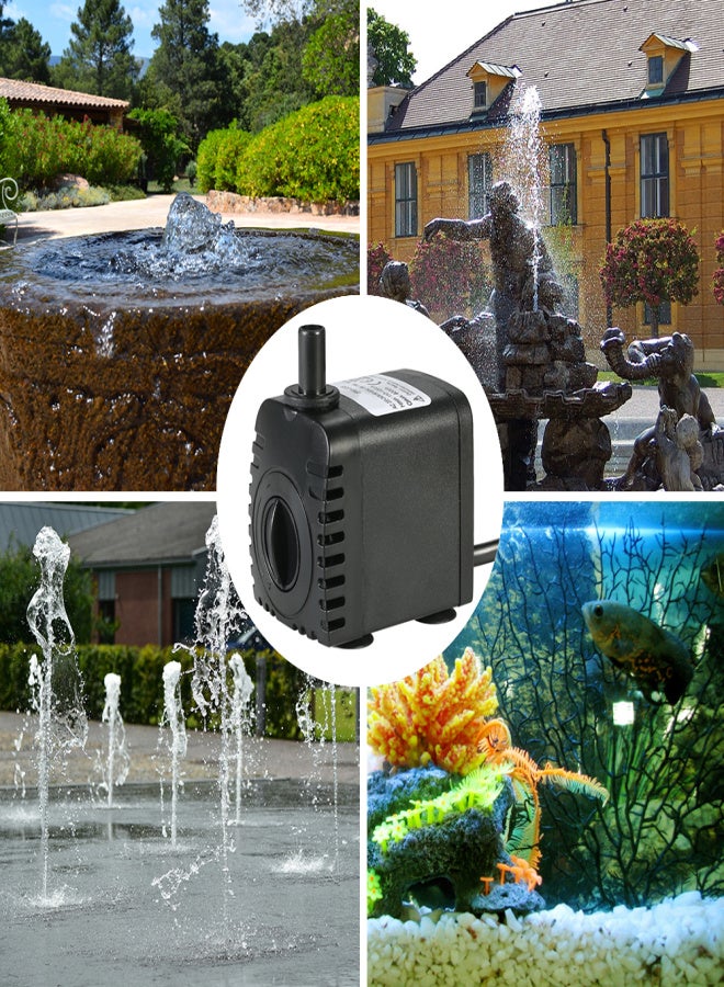 WATER STRIDER 600L/H 8W Submersible Water Pump for Aquarium Tabletop Fountains Pond Water Gardens and Hydroponic Systems with 2 Nozzles AC220-240V - Image 5