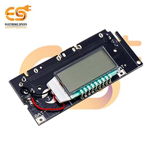 Electronicspices Electronic Spices Dual Usb Output 5v 2.1a 1a Power Bank Charging Module With Digital Lcd Display Indicator (Pack of 1) - Image 5