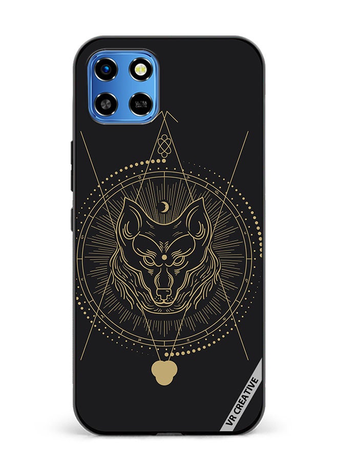 VR CREATIVE Protective Case Cover For Infinix Smart 6 HD Wolf Totem Design Multicolour - Image 1