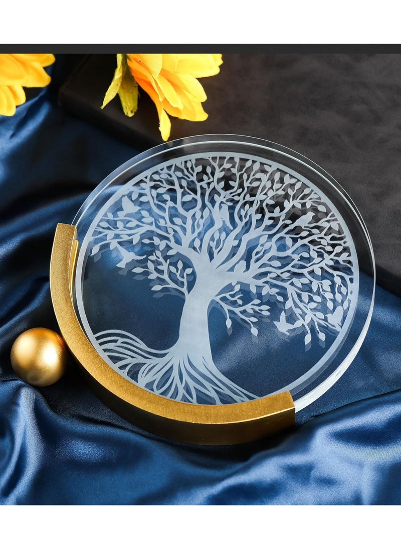 RARELY Crystal Tree of Life Home Decor House Warming Gifts New Home Good Luck Gifts Feng Shui Statues For Home Desk Zen Spiritual Decor For Women  - Image 4