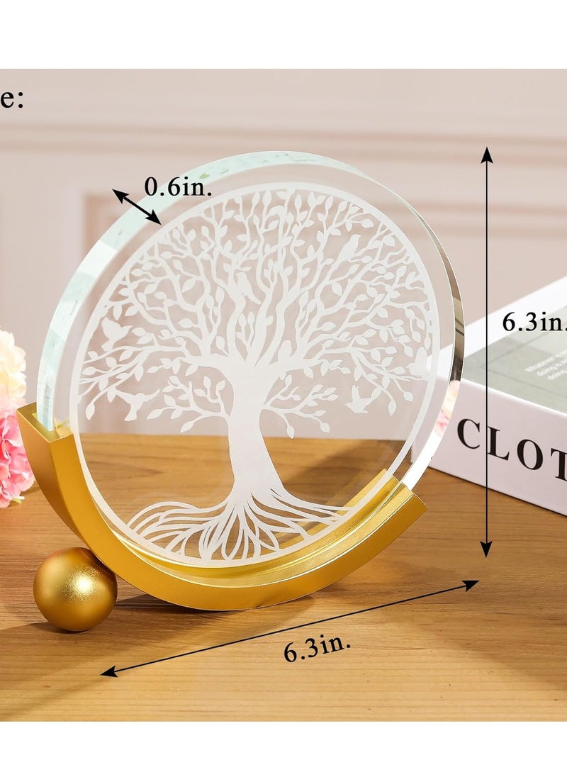RARELY Crystal Tree of Life Home Decor House Warming Gifts New Home Good Luck Gifts Feng Shui Statues For Home Desk Zen Spiritual Decor For Women  - Image 5