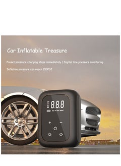 Arabest Tire Inflator Portable Air Compressor,  Cordless Tire Pump with Accurate LCD Digital Pressure Gauge, With LED light for cars, motorbikes and bicycles  - Image 5