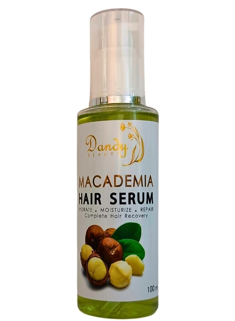 Dandy Beauty Hair Serum with Macadamia for Dry and Split Hair 100 ml - Image 1