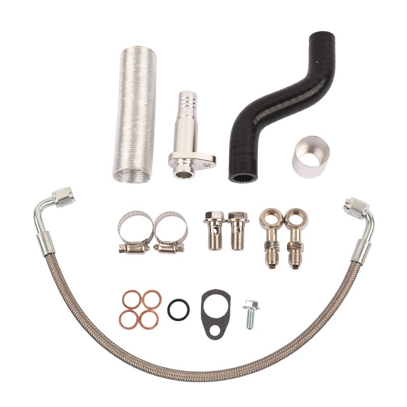 Turbo Turbocharger Oil Feed Return Line Kit Replacement for Mini Cooper S R55 R56 R57 R58 R59 R60 0200201A 430026B