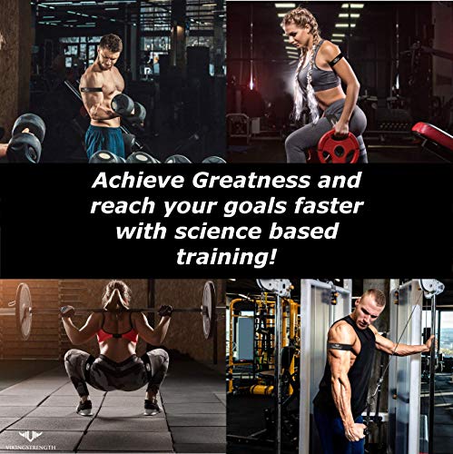 Vikingstrength Blood Resistance Bands - Adjustable Occlusion Straps for Arms and Legs for Fitness and Bodybuilding, Muscles Without Lifting Heavy Weights, Included Wrist Band + V-Strength Workout App - Image 2