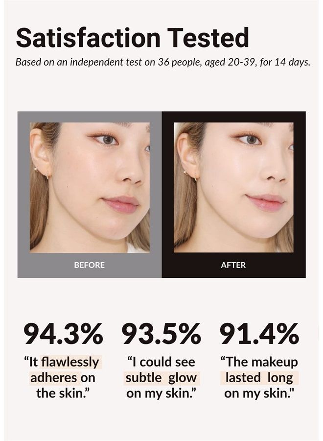 JUNG SAEM MOOL Essential Skin Nuder Cushion Foundation (Medium) by JUNGSAEMMOOL Beauty | Refill Included | Natural Finish | Buildable Coverage/Artist Brand - Image 4