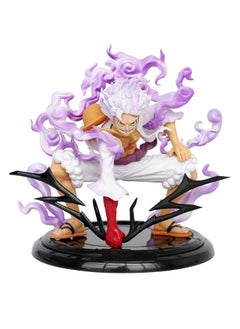 One Piece Anime One Piece Luffy Action Figure, Fifth Gear Nika Luffy Model Statue Figure Toy, Luffy Transform Form Action Figure, Super Collectible Anime Action Figure Toy 19CM  - Image 1
