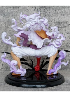 One Piece Anime One Piece Luffy Action Figure, Fifth Gear Nika Luffy Model Statue Figure Toy, Luffy Transform Form Action Figure, Super Collectible Anime Action Figure Toy 19CM  - Image 4