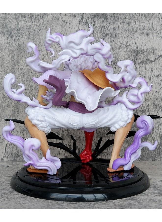 One Piece شخصية أنيمي ون بيس لوفي، لعبة تمثال نموذج نيكا لوفي فيفث جير، شخصية حركة لوفي المتحولة، لعبة شخصية أنمي قابلة للجمع للغاية 19 سم  - Image 4