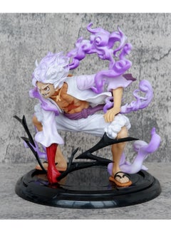 One Piece Anime One Piece Luffy Action Figure, Fifth Gear Nika Luffy Model Statue Figure Toy, Luffy Transform Form Action Figure, Super Collectible Anime Action Figure Toy 19CM  - Image 3