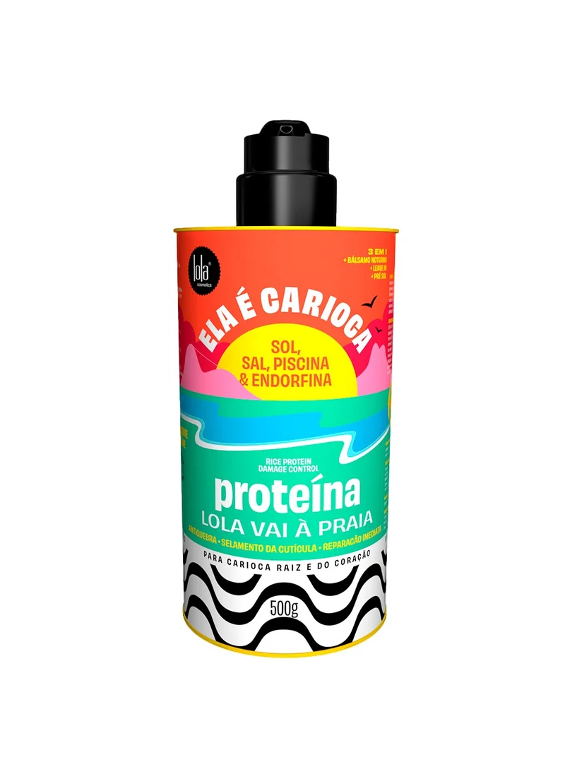 lola from rio Ela E Carioca Rice Protein Damage Control For All Hair Types 500 g