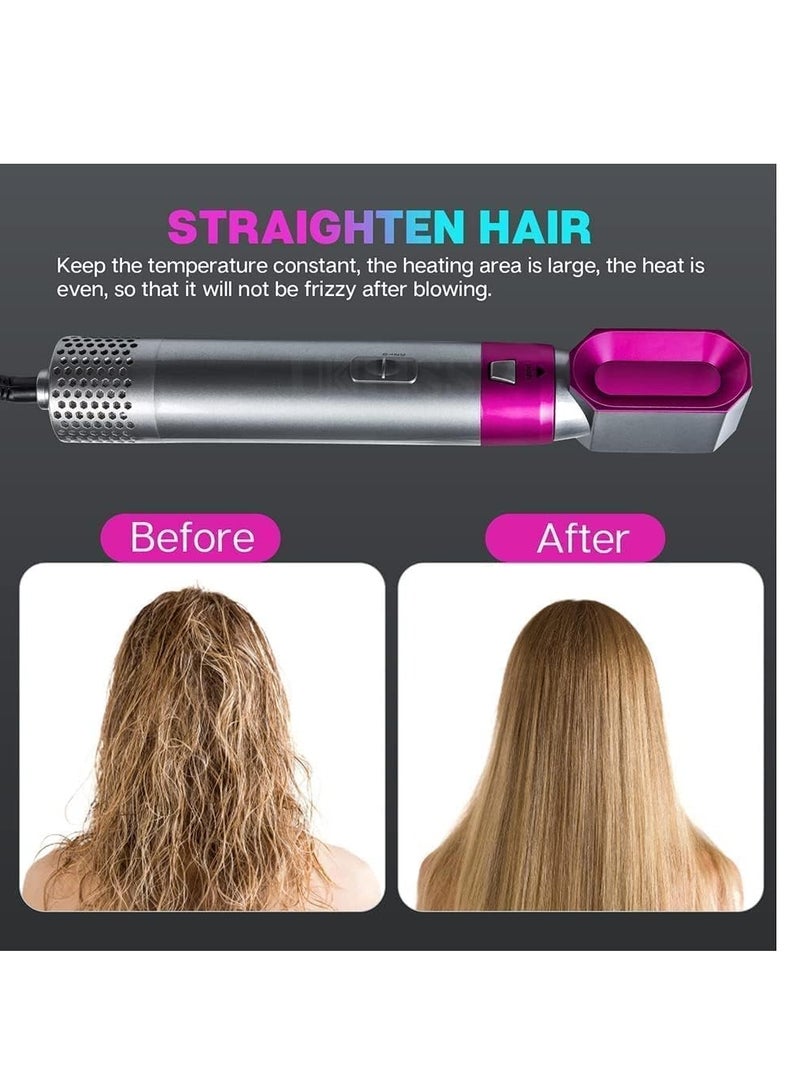ELTRAZONE Styler 5 in 1 Hair Dryer Hot Air Brush Styler Negative ​Ion Hair Straightener Volumizer Hair Curler Hot Air Wrap Comb Brush - Image 4