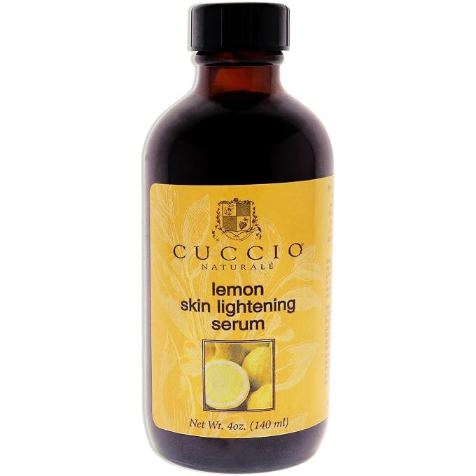 Cuccio Naturale Lemon Skin Lightening Serum - Reduces And Lightens Skin Pigmentations, Age Spots And Discolourations - Renews Skin Appearance - Aid In Recovery From UV Damages - 4 Oz - Image 1