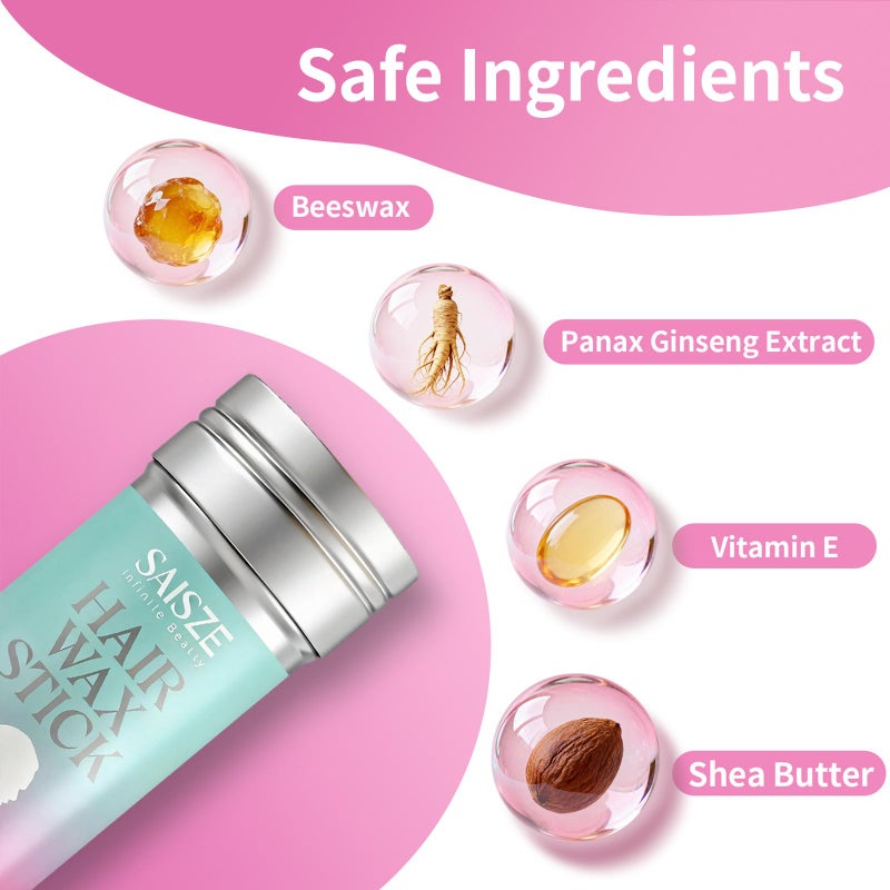 سايزي Hair Wax Stick, Fly Away Stick For Hair, Styling Waxes, Gel Tamer For Women And Kids, Bun Maker u0026 Styling Cream, Teen Girl Gifts Trendy Stuff, 2.7 Oz - Image 4