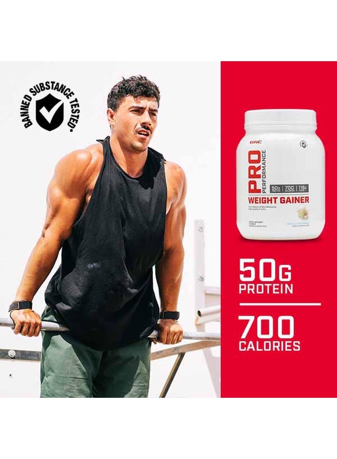 GNC Pro Performance  Gainer Vanilla Ice Cream, - Image 3