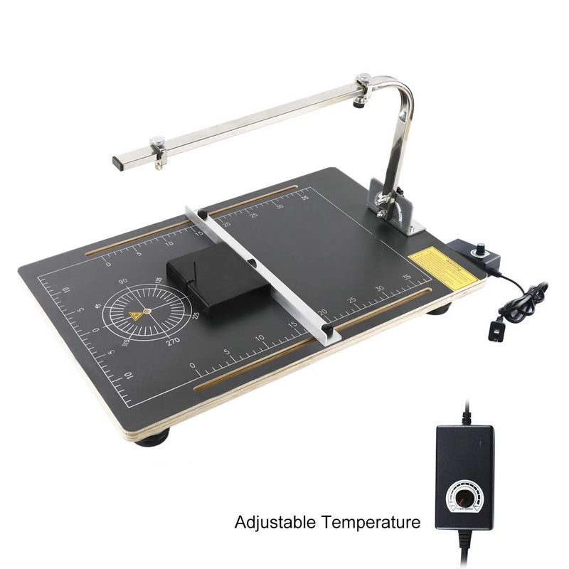 YAETEK آلة قطع الفوم YaeTek Micromot بسلك ساخن Thermocut، 110 فولت، آلة قطع ستيروفوم على الطاولة، قطع الفوم، الإسفنج، قطن اللؤلؤ، لوح KT، DIY ستيروفوم بوليسترين - Image 5