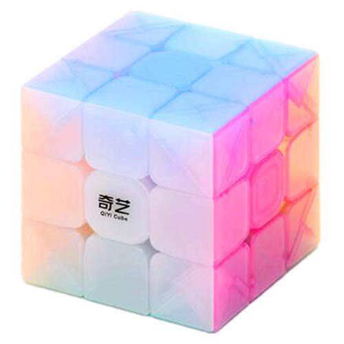 CuberSpeed QY Toys Warrior W 3x3 Jelly Speed Cube Puzzle Warrior W 3x3x3 Jelly Magic Cube - Image 4
