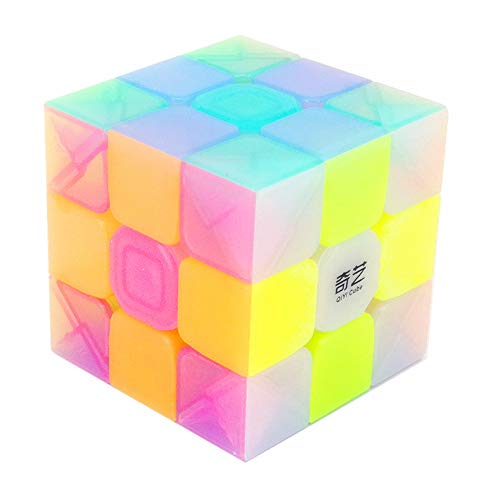 CuberSpeed QY Toys Warrior W 3x3 Jelly Speed Cube Puzzle Warrior W 3x3x3 Jelly Magic Cube - Image 5